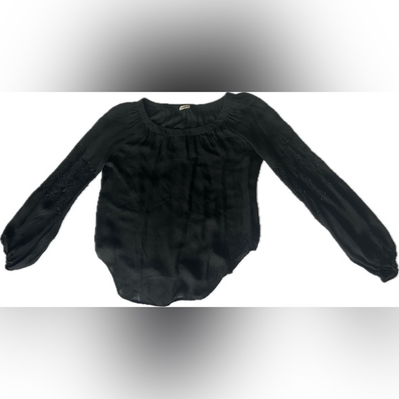 L'AGENCE Tops - L’AGENCE Sheer Black Top